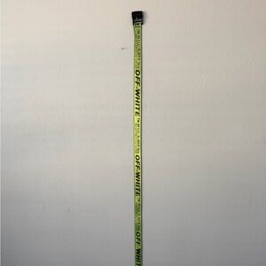 Off-White Neon Green Industrial Strap Wall Accent one size fits all